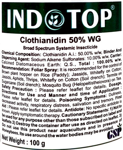 Indotop Insecticide pack size options