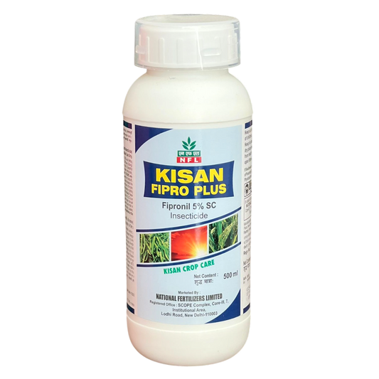 Kisan Fipro Plus Fipronil 5% SC Insecticide bottle