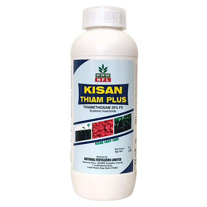 Kisan Thiam Plus Thiamethoxam 30% FS Insecticide bottle