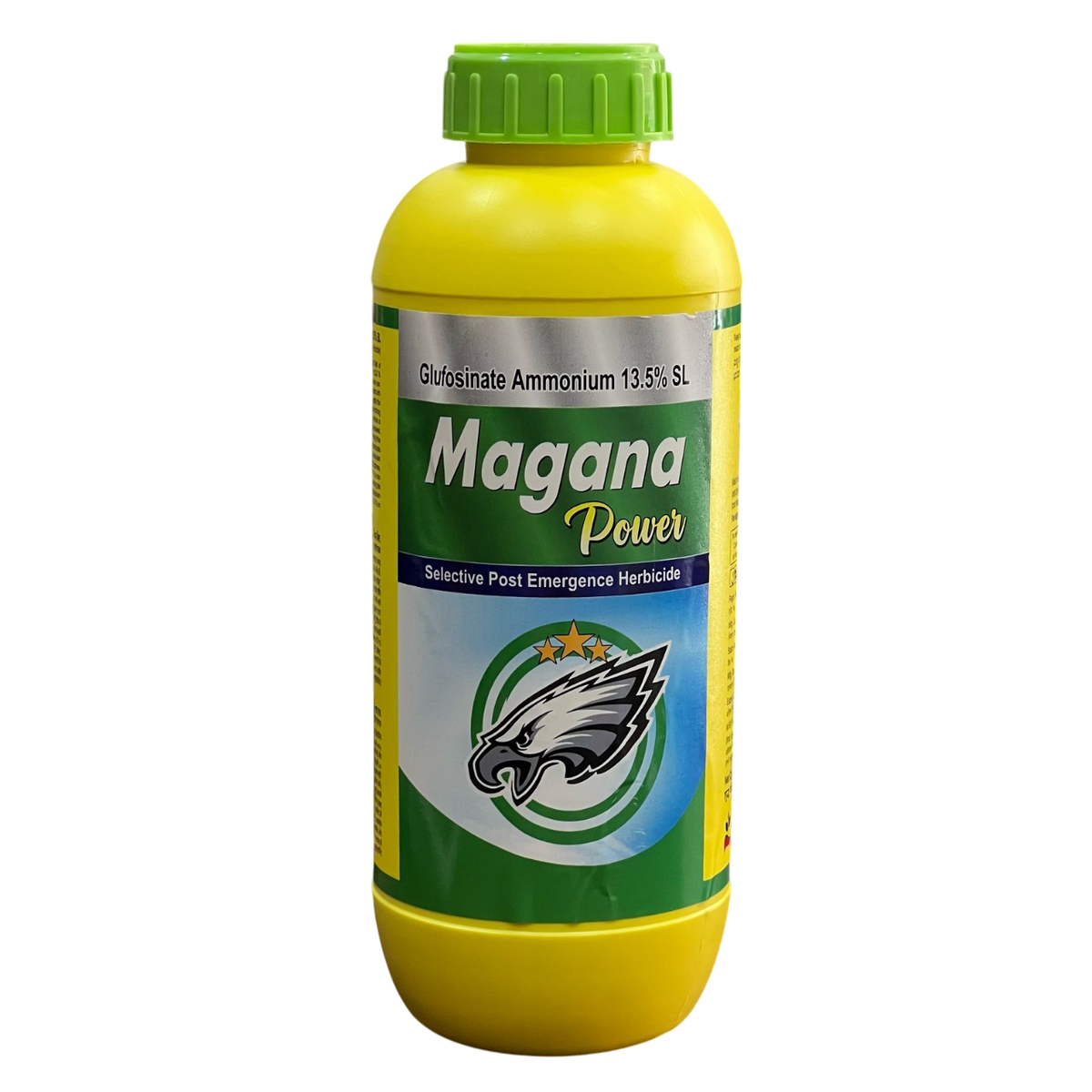 Magana Power Glufosinate Ammonium 13.5% SL Herbicide bottle - FarmMate.in