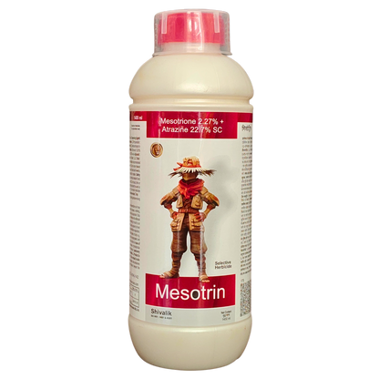 Mesotrin Herbicide Mesotrione 2.27% + Atrazine 22.7% SC pack