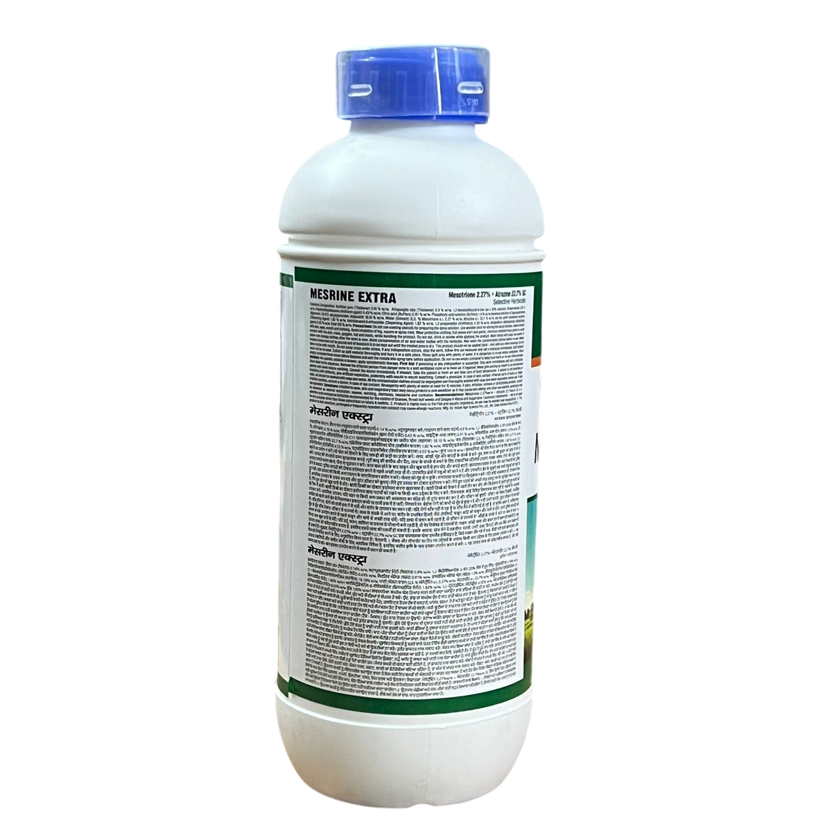Mesrine Extra Herbicide product packaging