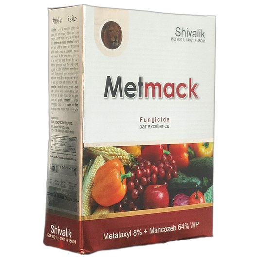Metmack - Metalaxyl 8% + Mancozeb 64% WP Fungicide