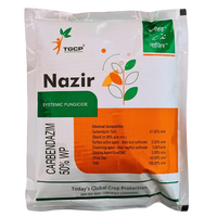 Nazir Carbendazim 50% WP Fungicide bottle - FarmMate.in