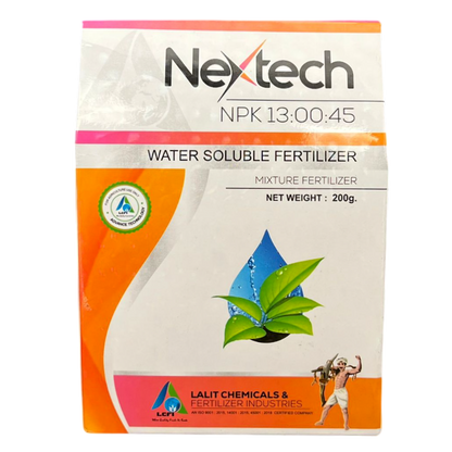 Nextech NPK 13:00:45 Fertilizer pack
