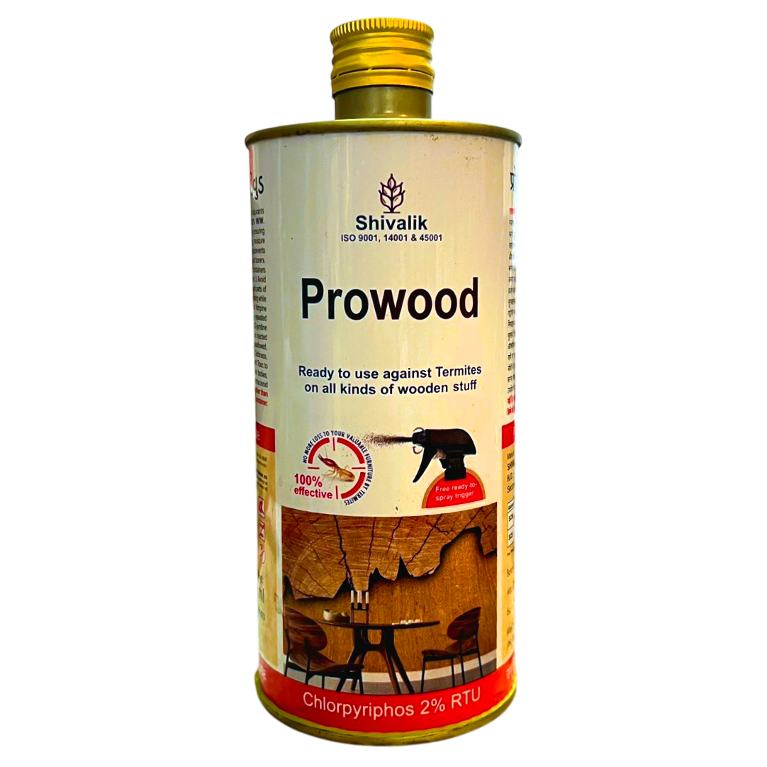 Prowood termite protection spray for wood bottle