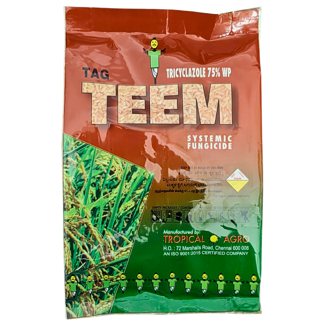 TagTeem Tricyclazole 75% WP Fungicide pack