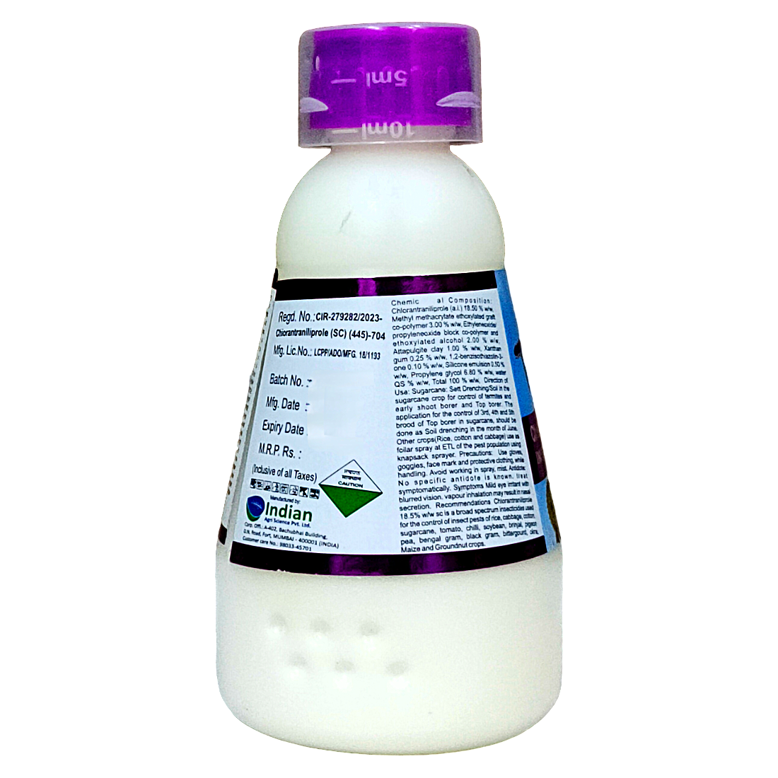 Tarzan Chlorantraniliprole 18.5% SC Insecticide label details