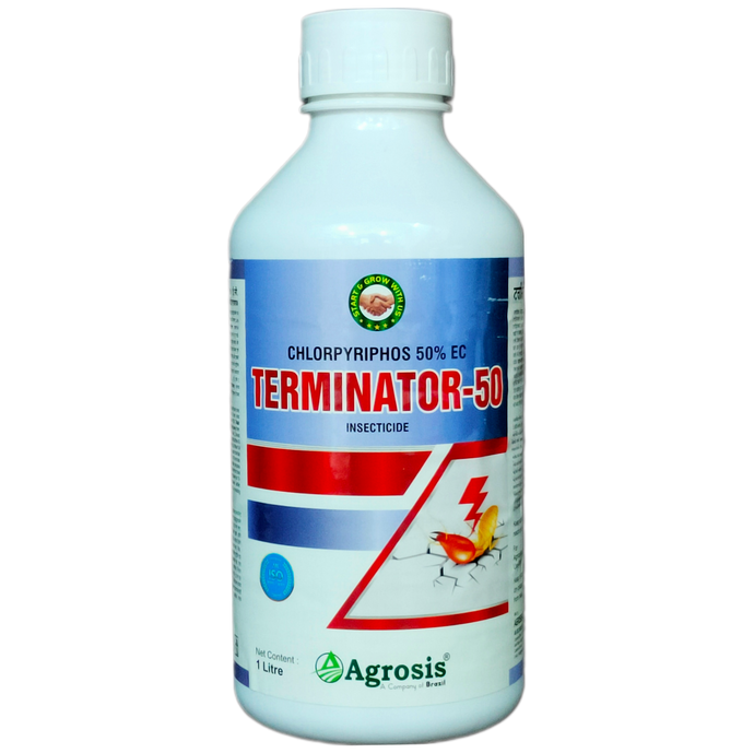 Terminator 50 - Chlorpyriphos 50% EC Insecticide