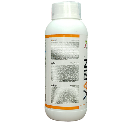 Varin Antibiotic label details