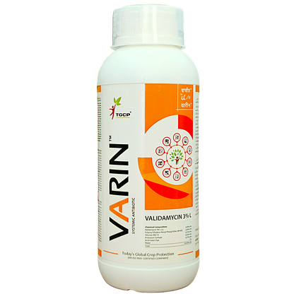 Varin Validamycin 3% L Systemic Antibiotic bottle - FarmMate.in