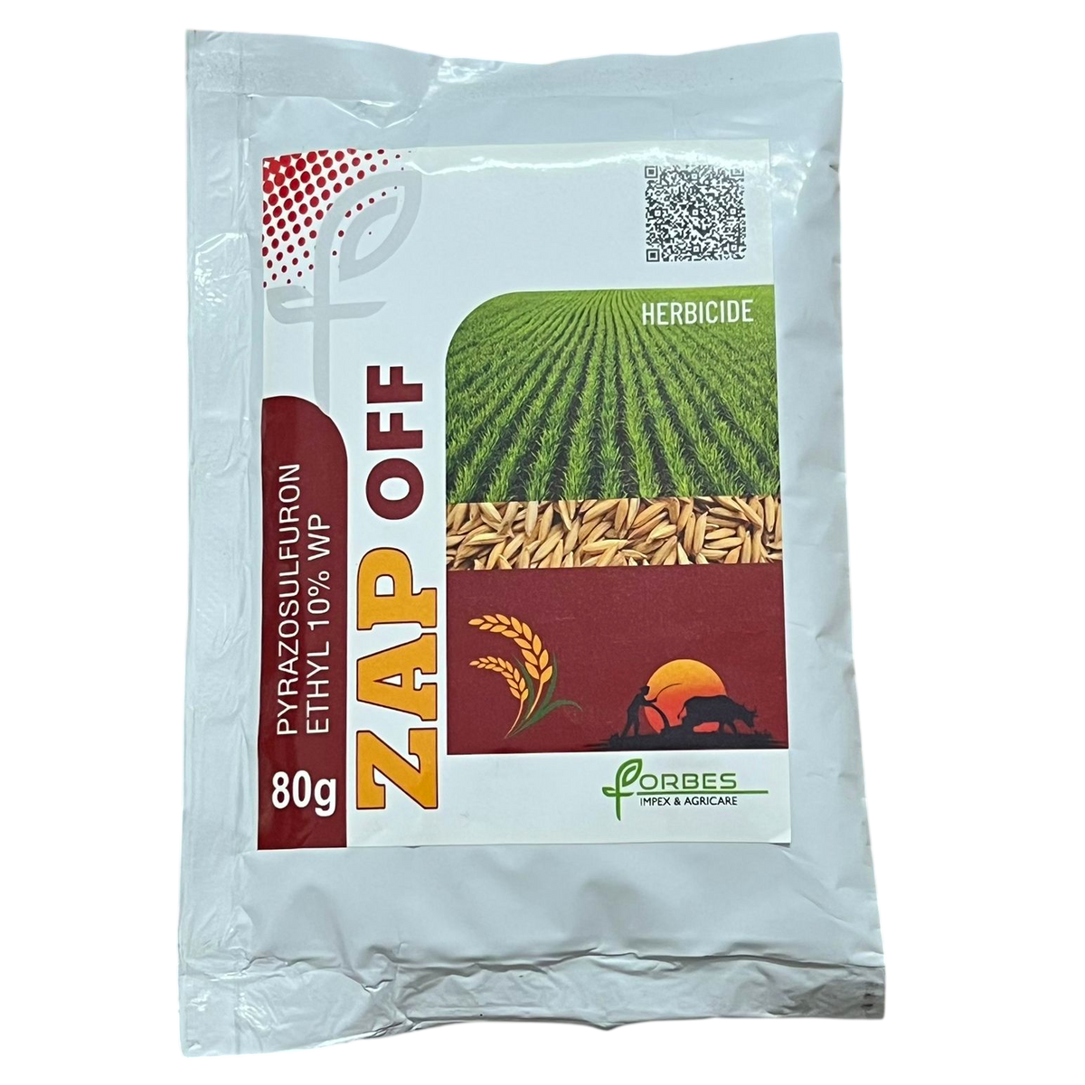Zap Off Pyrazosulfuron Ethyl 10% WP Herbicide bottle - FarmMate.in