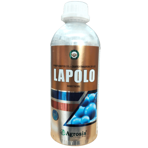 LAPOLO (Pyriproxyfen 5% + Diafenthiuron 25% SE) Insecticide - FarmMate.in